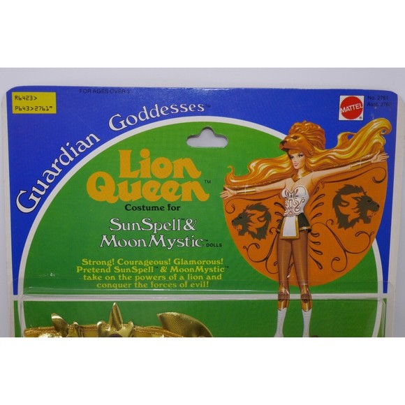 Mattel 1978 Guardian Goddesses Lion Queen Outfit SEALED - Picture 2 of 6
